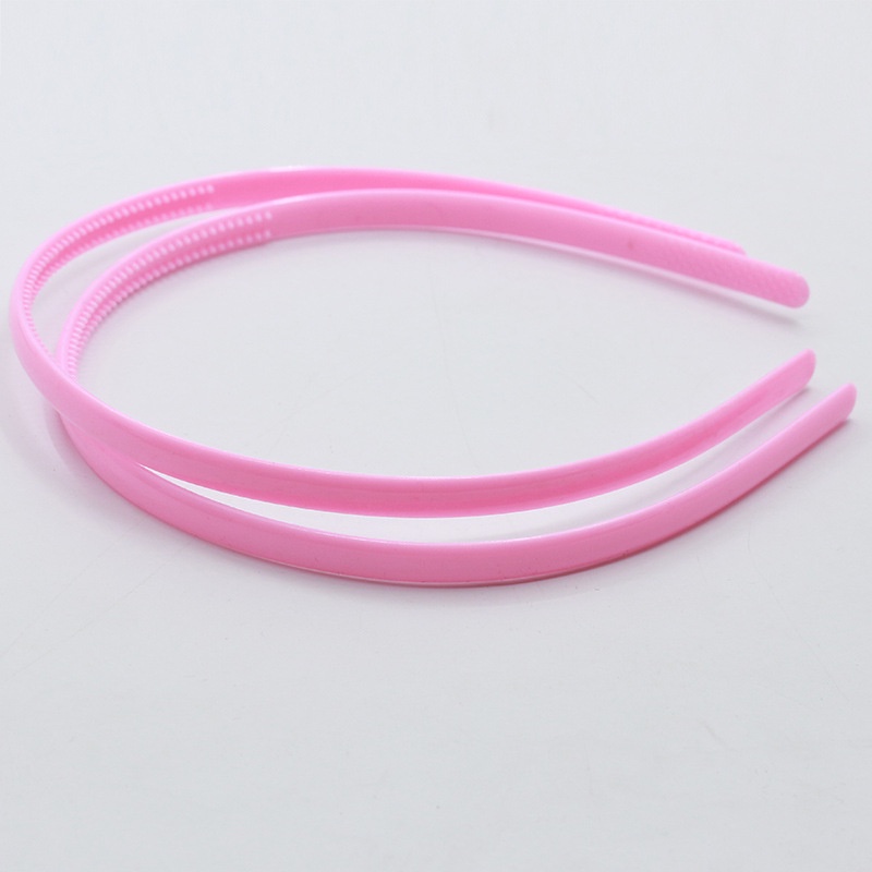 Băng Đô Cài Tóc Bằng Nhựa Co Giãn Thời Trang Hàn Quốc 0.4cm 0.8cm