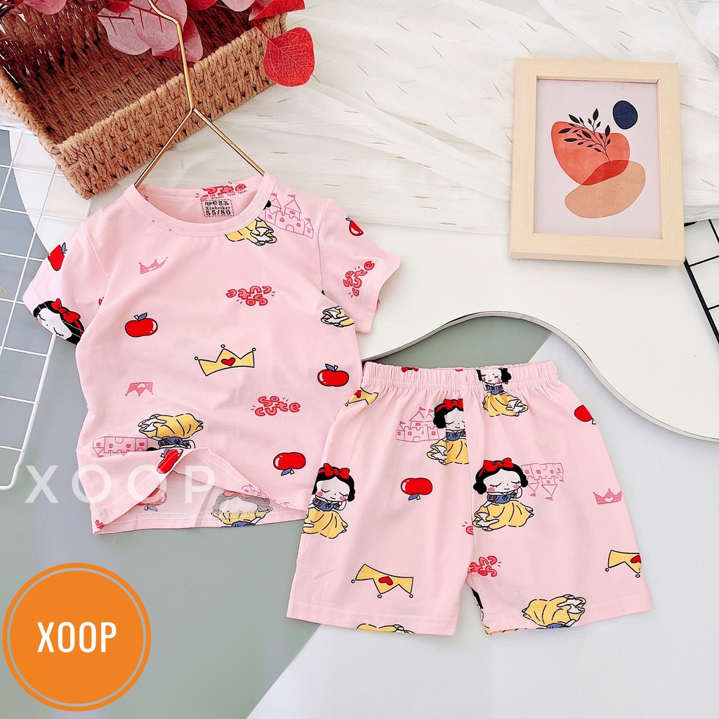 Xả ! Size nhỡ b1  !!!  Bộ cộc xuất hàn in tràn hàng quảng châu cho bé