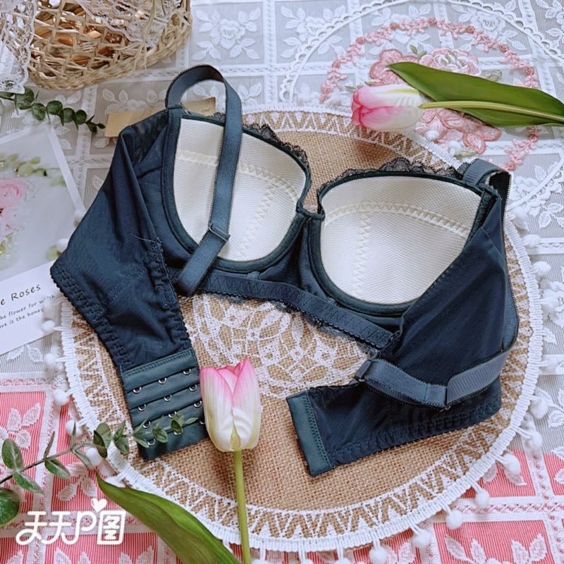 Áo lót ren mút mỏng có gọng ren thêu hoa 3D