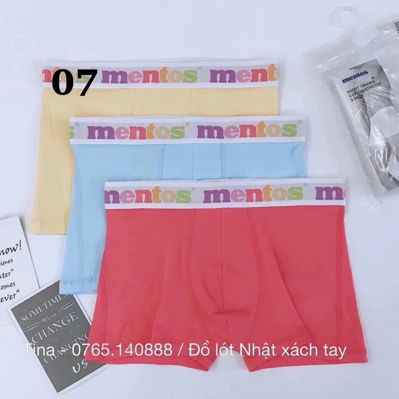 Quần sịp nam set 3 cái Hm, nội địa Nhật