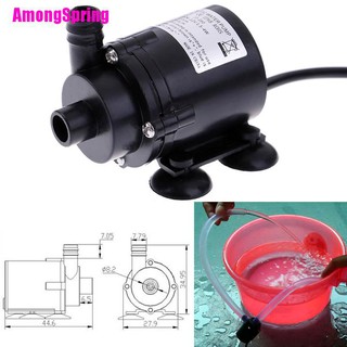 Amongspring✹ Máy Bơm Chìm Mini DC 12V 280L/H Cho Bể Cá