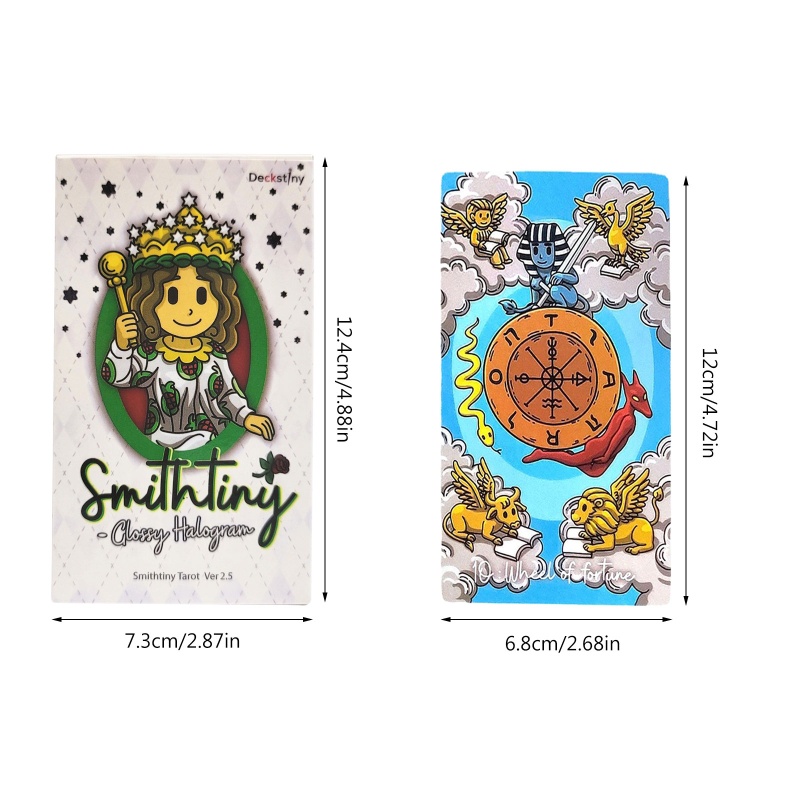 Bộ Bài Tarot Tiếng Anh Kèm Sách Hướng Dẫn Dùng Giải Trí Tiệc