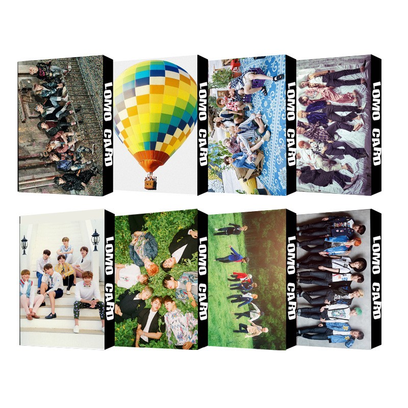 Bộ lomo card BTS mới (30 hình)