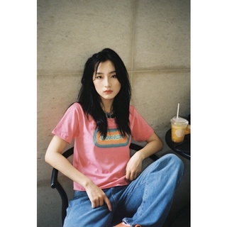Áo ERRORIST BAE TEE hồng/ xanh