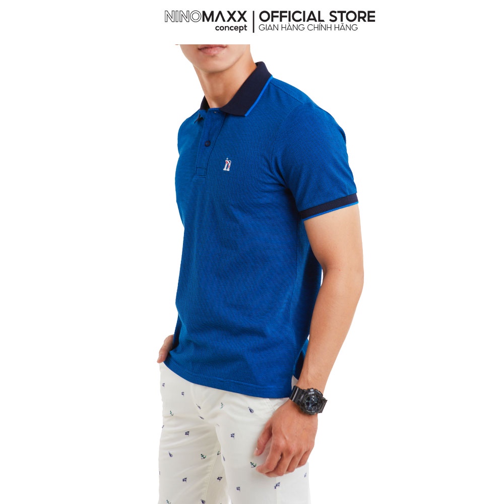 NINOMAXX Standard Polo - Áo polo Nam tay ngắn cổ bẻ dáng trẻ trung 2009019