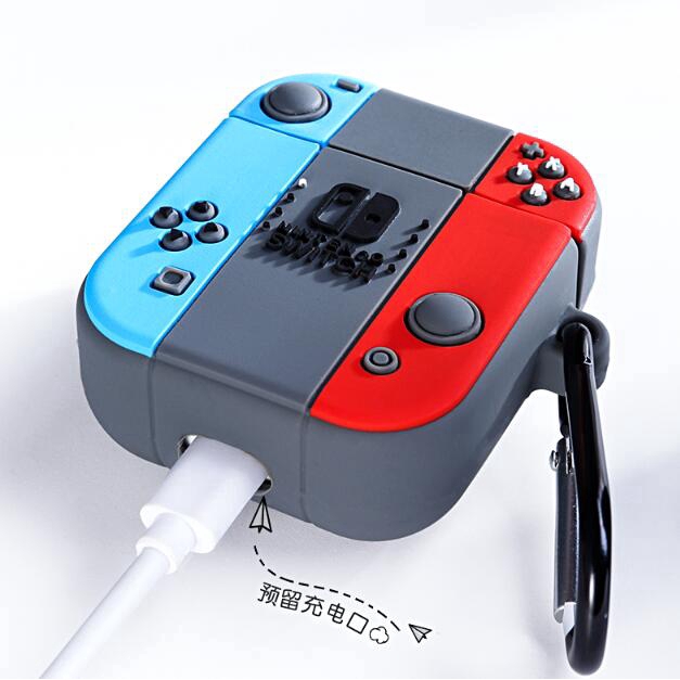 【COD】COD Switch Gameboy Case silicon Airpod Vỏ bọc Airpods bảo vệ tai nghe Case vỏ bao airpods pro đựng tai nghe không dây i12