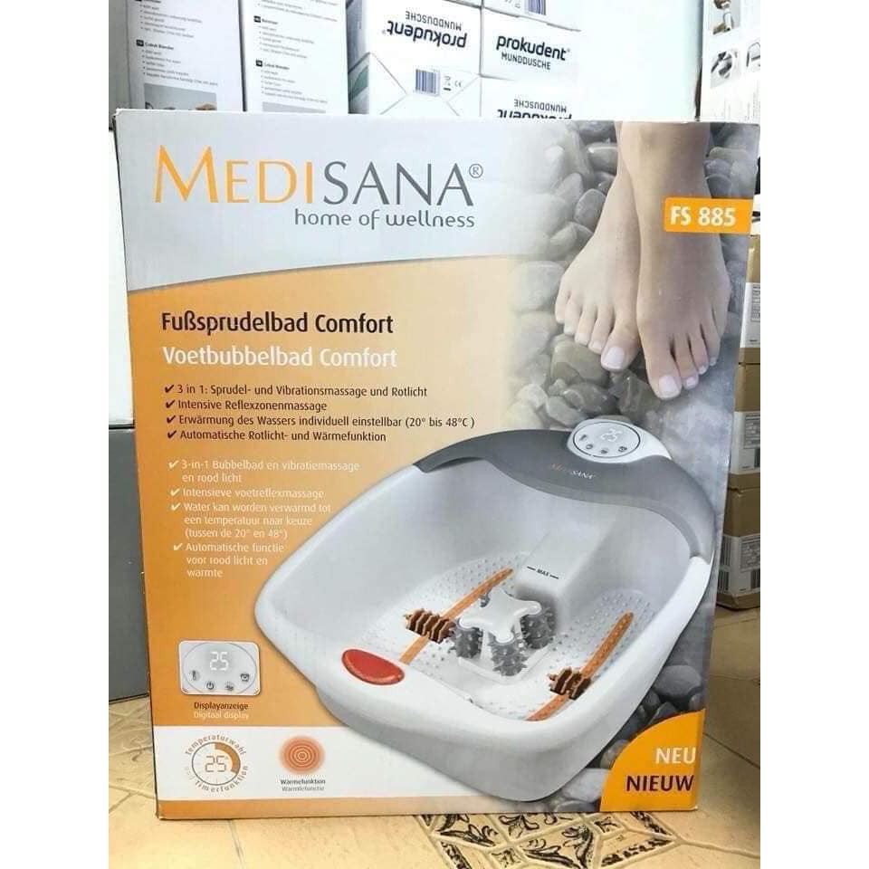 BỒN NGÂM MASSAGE CHÂN MEDISANA FS885