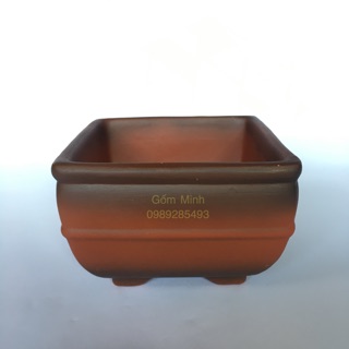 Chậu Bonsai mini mã BSK-25 Gốm Bát Tràng cao cấp giá sỉ
