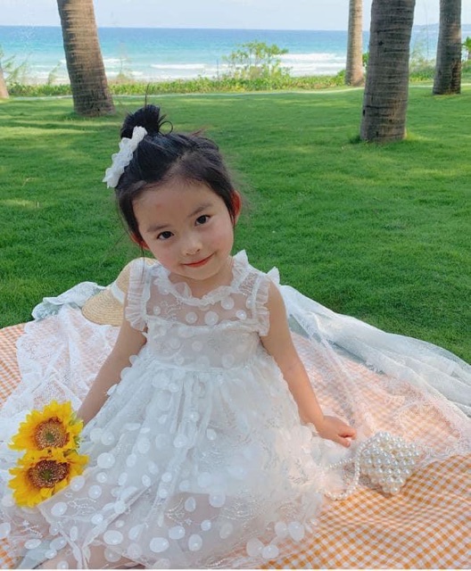 [Hình thật] Váy công chúa cao cấp cho bé 8-23kg