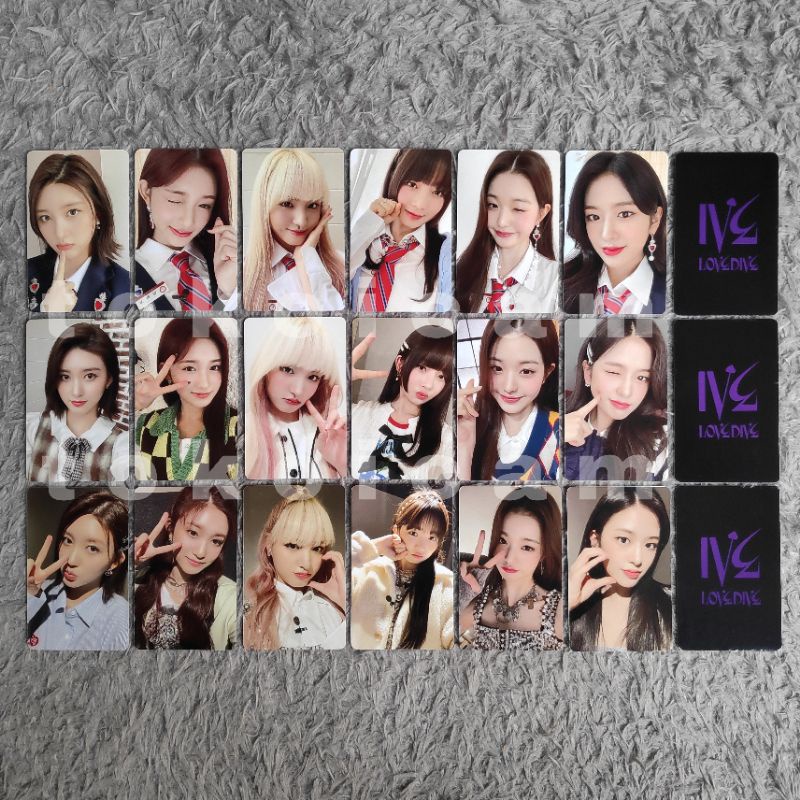 Thẻ Ảnh Để Bàn | Gậy Tự Sướng Selca Leeseo Liz Rei Wonyoung Yujin