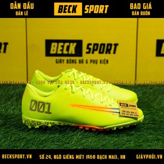 Giày Bóng Đá Mercurial 13 Dream Speed Vàng Đế Cam TF