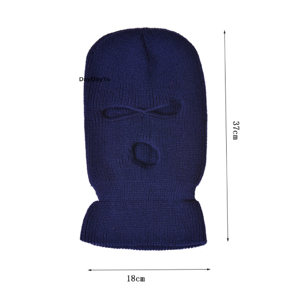 Mũ beanie Trùm Đầu Che Toàn Mặt 3 Lỗ Giữ Ấm Mùa Đông