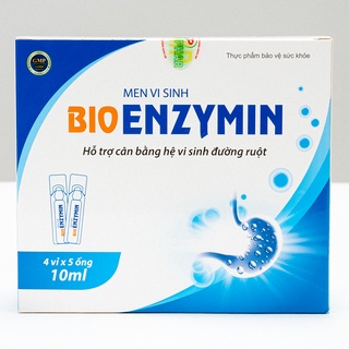 Men Vi Sinh Bio ENZYMIN Speclife (Hộp 4 vỉ x 5 ống)