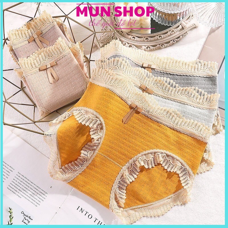 QUẦN LÓT PHỐI REN SÀNH ĐIỆU CAO CẤP MS257