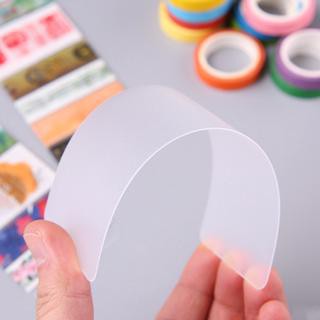 Tap chiết washi thẻ lưu trữ sticker nhựa nhám dẻo, góc tròn. STT034
