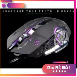 Chuột dây chơi game MOUSE T-WOLF V6 LED