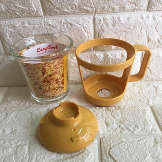 Cốc nấu mì, canh, súp thủy tinh Lock&lock