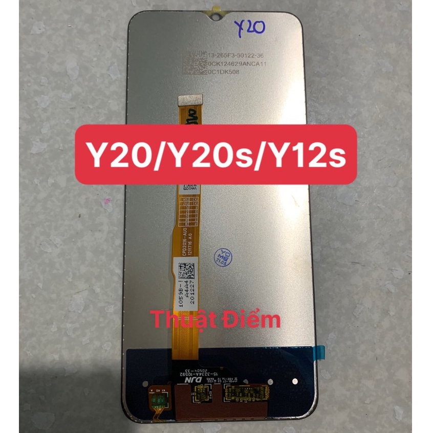 [Mã 273ELHA100K0 hoàn 7% đơn 500K] màn hình vivo Y20 / Y20s / Y12s - zin dùng chung