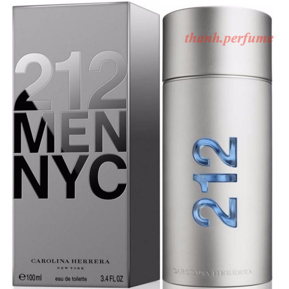 Nước Hoa Nam 100ml Carolina Herrera Men 212 Nyc.