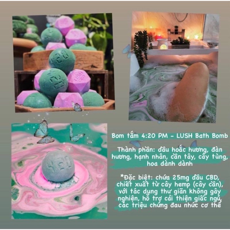 Bom tắm LUSH - 4:20PM Bath Bomb