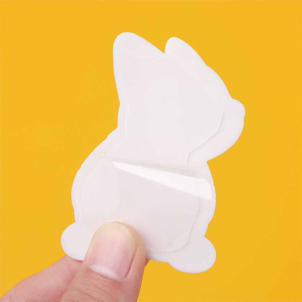 DORAW 1 Cặp Miếng Dán Chặn Cửa Xe Hơi Chống Va Chạm Hình Động Vật Hoạt Hình Dễ Thương