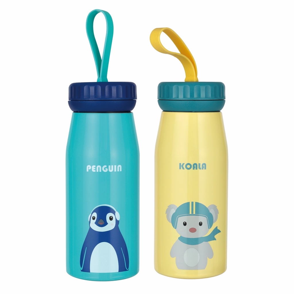 Bình giữ nhiệt trẻ em hình động vật vui nhộn Dr.HOWS ZOO 260 - 350 -450 ml