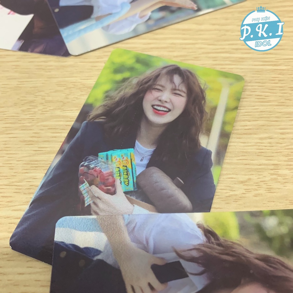 Bộ 9 Tấm Card Wendy Red Velvet Cười Tít Mắt Mới Nhất