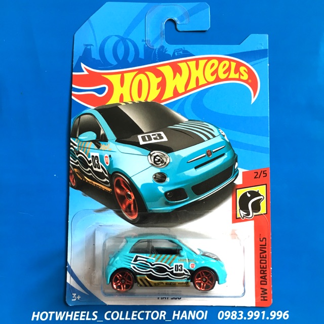 Xe Hot Wheels - Fiat 500