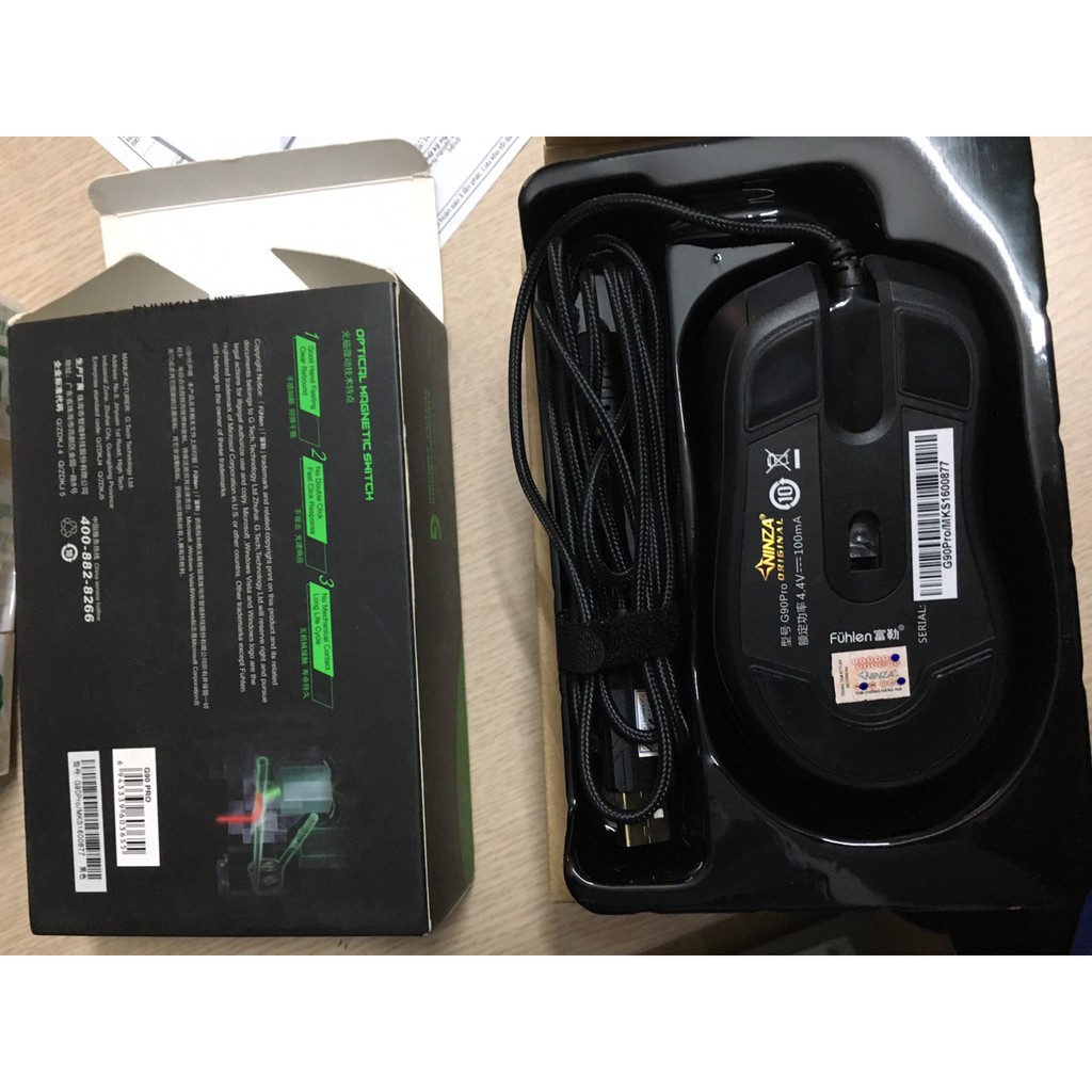 Chuột gaming chuột chơi game chính hãng Logitech G102,G402,G90 Phím bấm bất tử cũ dùng tốt_Led RGB 8000DPI