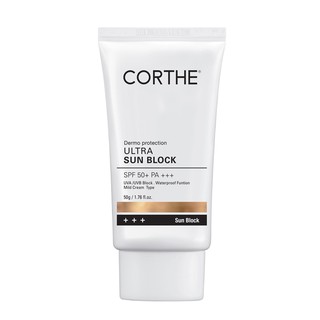 [Hàng mới về] Kem chống nắng siêu hiệu quả SPF50+ PA+++ CORTHE ULTRA SUN BLOCK 50g