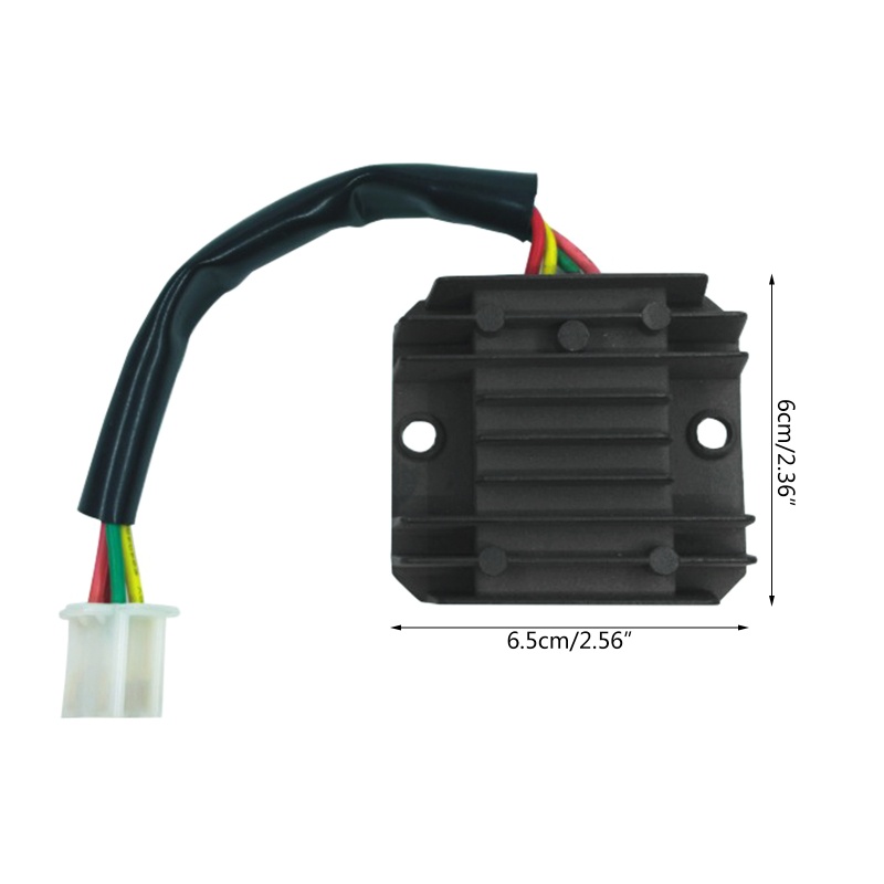 Bộ Chỉnh Lưu 4 Dây 12V Cho Xe Máy GY6 ATV 50cc 125cc 150CC