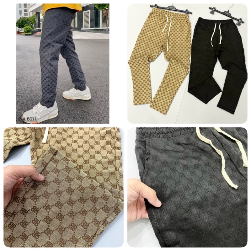 Quần Dài GC Balen Nam Vân Dệt Cao Cấp - Quần Dài Balen Nam Cao Cấp