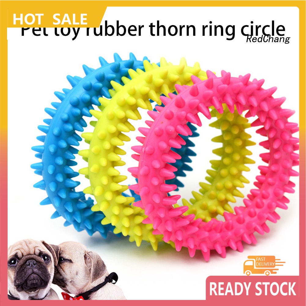 Vòng đồ chơi cho thú cưng thiết kế hình dáng gai an toàn độc đáo