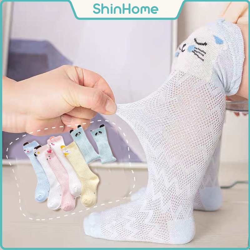 Tất lưới cho bé thoáng khí (loại dài) trẻ em 0-3 tuổi (Chọn mẫu)