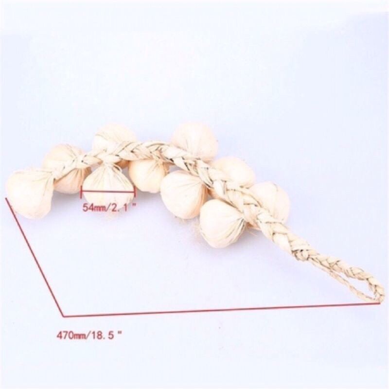 Dây hành tỏi ớt, lạc, ngô... giả y như thật ,hàng cao cấp 50cm, trang trí quán ăn nhà bếp