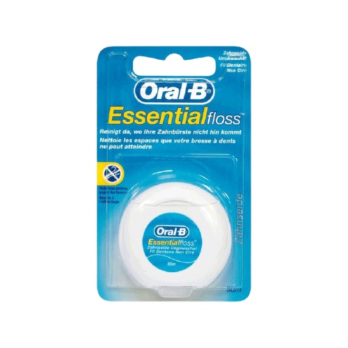 Chỉ tơ nha khoa Oral b Esential Floss Waxed Dental Floss - oralb 50m