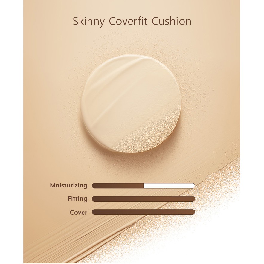 Phấn nước Innisfree Skinny Coverfit Cushion SPF 34/PA ++ | BigBuy360 - bigbuy360.vn