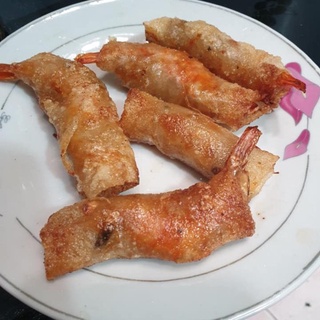 Chả Ram Tôm Đất (Đặc sản Bình Định) - Size trung (28-30 cuốn/ 1 hộp) - Ship Hỏa tốc