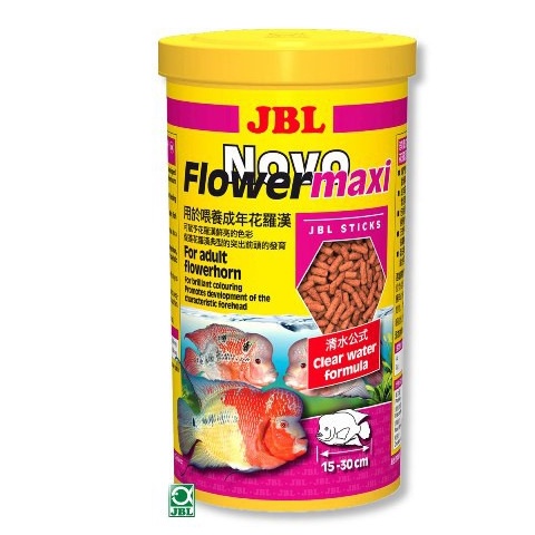 Thức ăn chuyên cá la Hán xịn lên màu và tăng đầu của JBL Đức