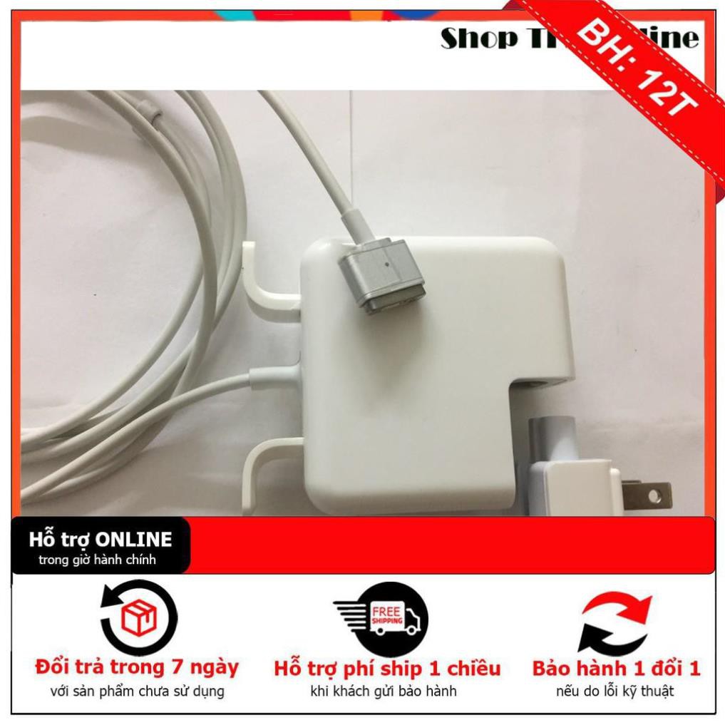 [BH12TH] ⚡ Sạc Macbook Air 14.85V-3.05A- 45W- magsafe 2