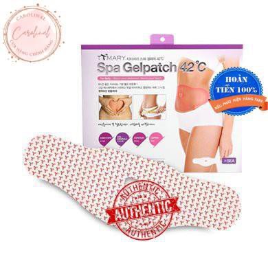 [Hết mỡ bụng 100%_Hàng Auth] Miếng Dán Tan Mỡ Bụng Spa Gel Patch 42°C Hàn Quốc (1 Hộp 5Miếng)