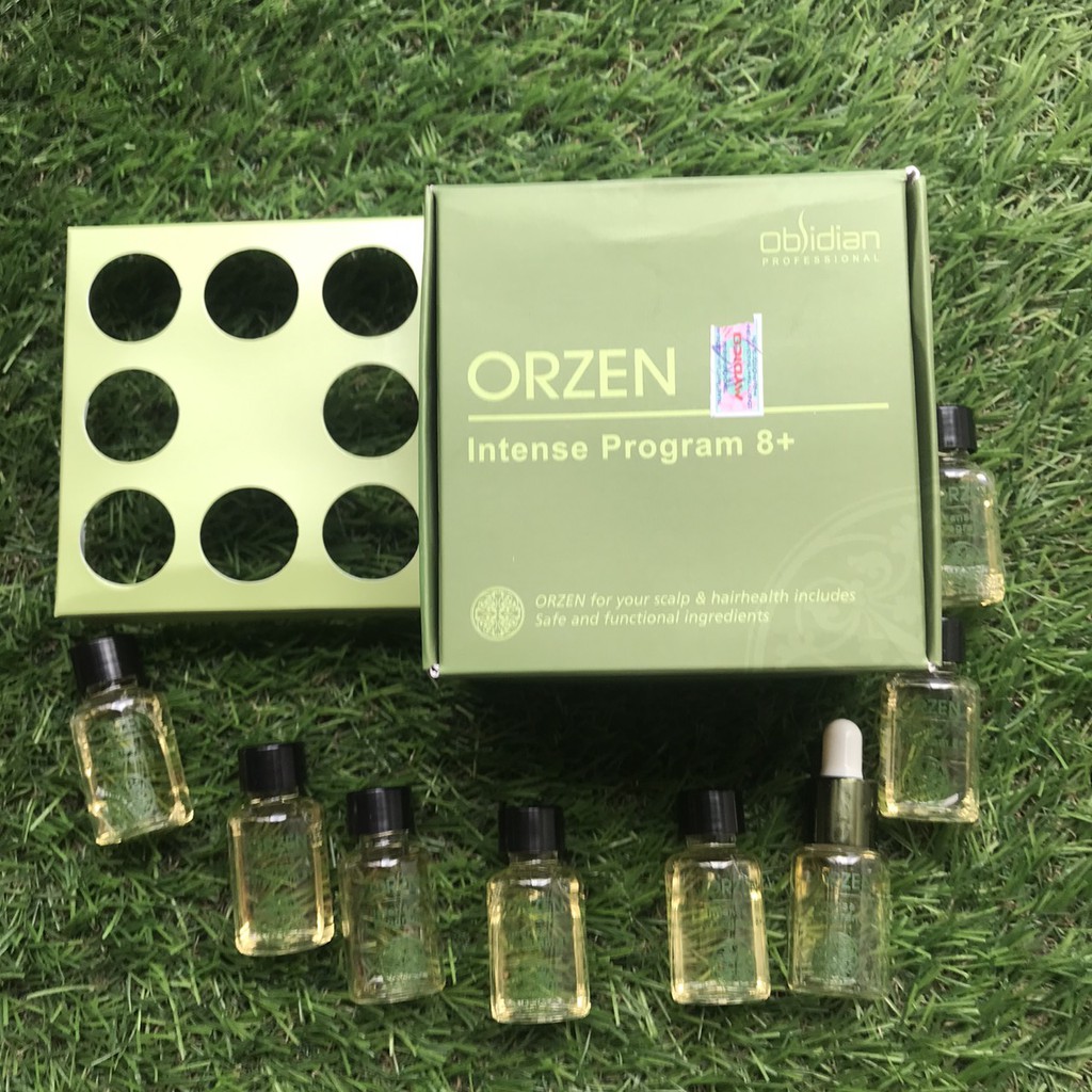 Bộ sản phẩm kích thích mọc tóc Orzen Loss Control Obsidian (chính hãng)