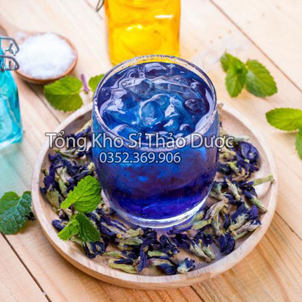 Bột hoa đậu biếc nguyên chất 1kg (Bột đắp mặt dưỡng da thiên nhiên, mask dẻo)