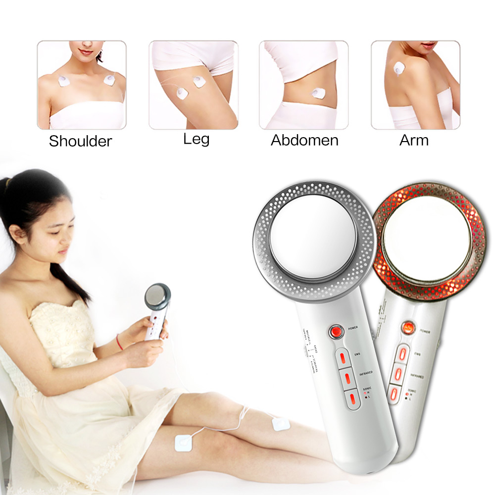 Máy Mát Xa Suolaer 3 Trong 1 Bằng Sóng Siêu Âm Giúp Làm Thon Dáng