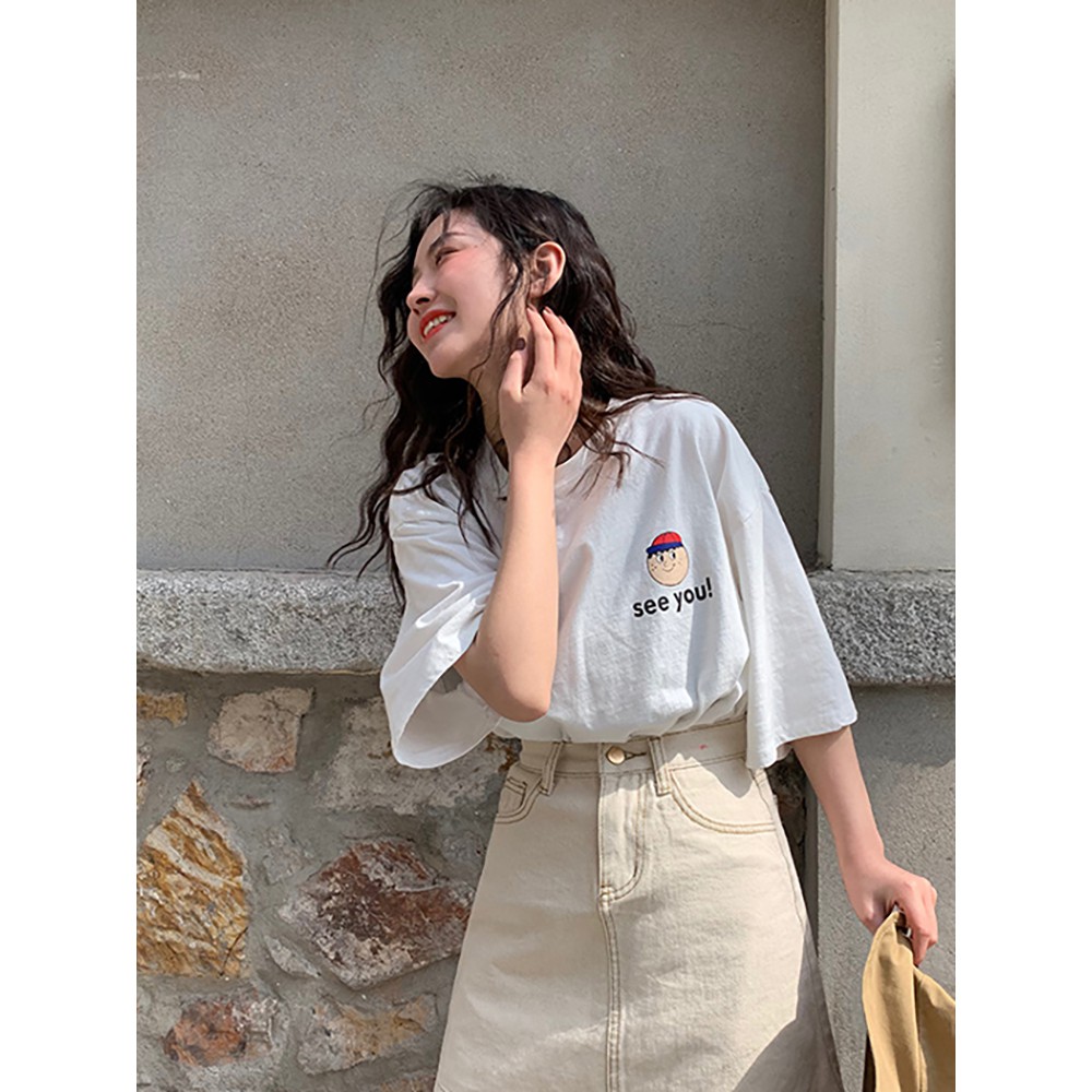 (ORDER) Chân váy denim dáng chữ A style năng động cá tính Hàn Quốc (HOT NEW 2020) | BigBuy360 - bigbuy360.vn