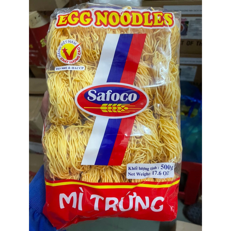 Mì trứng sợi nhỏ SAFOCO -500GR