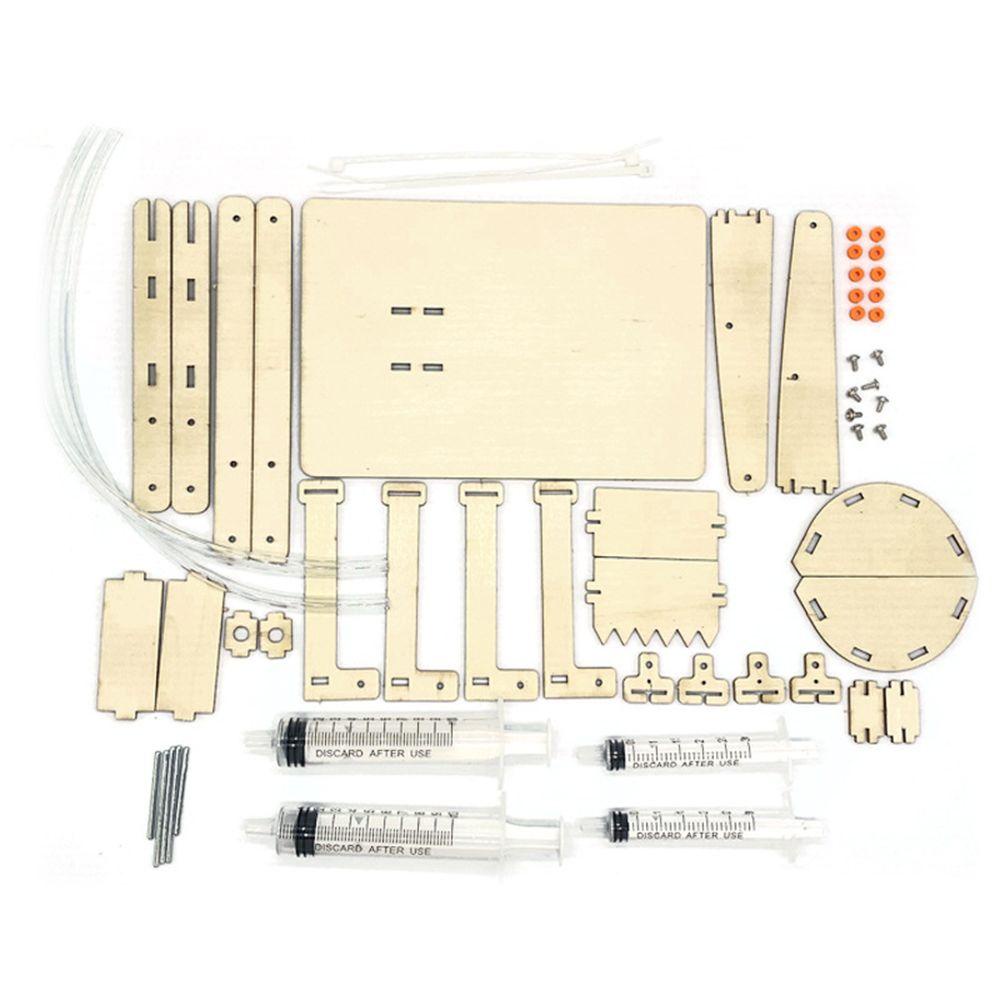 Đồ Chơi Khoa Học Máy Xúc Thủy Lực DIY Giáo Dục Khoa Học Cho Bé