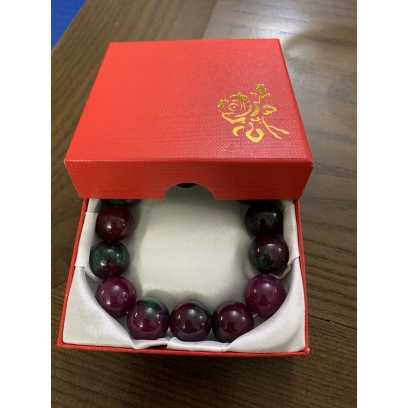 Vòng phong thuỷ Ruby Nam Phi 16li