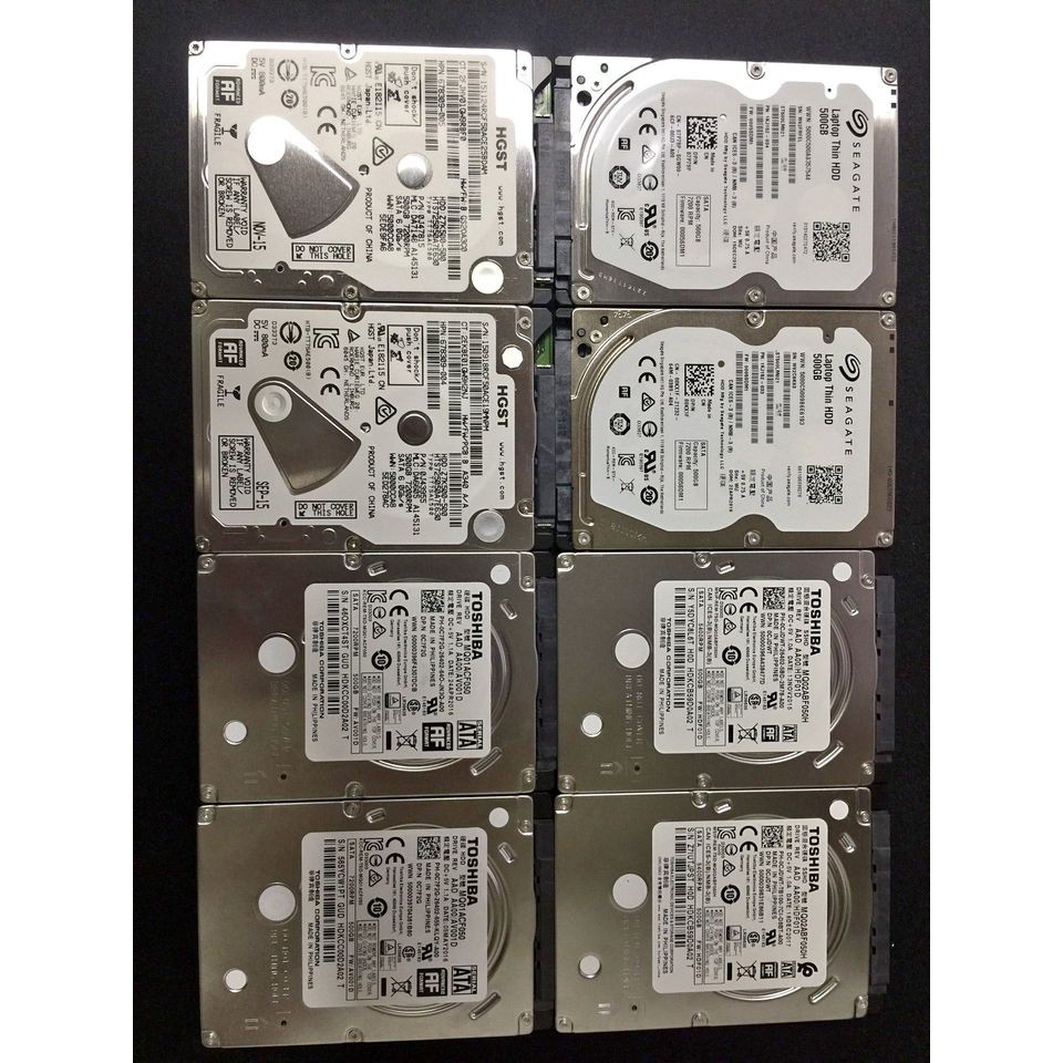 HDD laptop 1Tb 500gb 320gb 250gb 160gb 80gb hàng đẹp sức khoẻ good 100% giá rẻ cài sẵn win theo yêu cầu