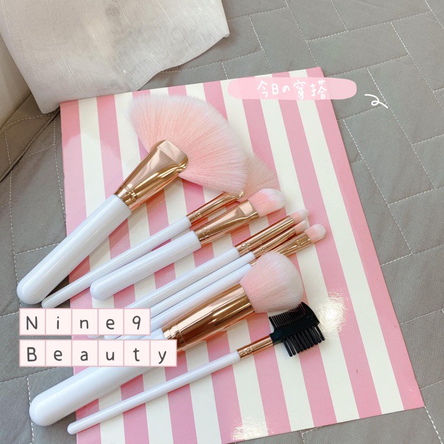 BỘ CỌ 8 CÂY NINE9 BEAUTY ,Hộp Sang Chảnh